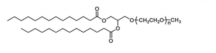 DMG-PEG2000化学结构式